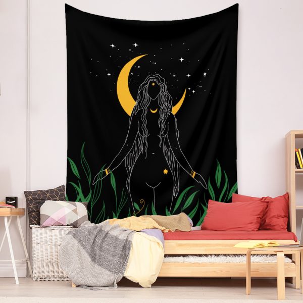 Boho Room Decor Background Cloth Tapestry - Image 5