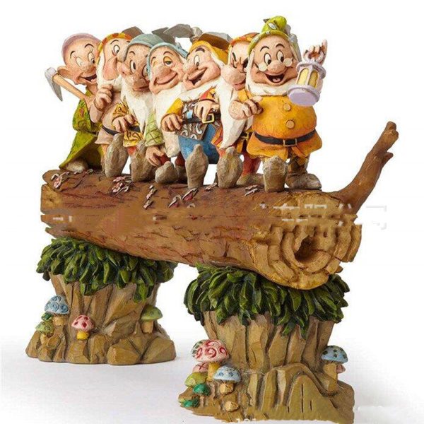 Resin Seven Dwarfs Gnome Garden Decor - Image 2