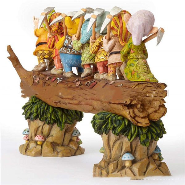 Resin Seven Dwarfs Gnome Garden Decor - Image 4