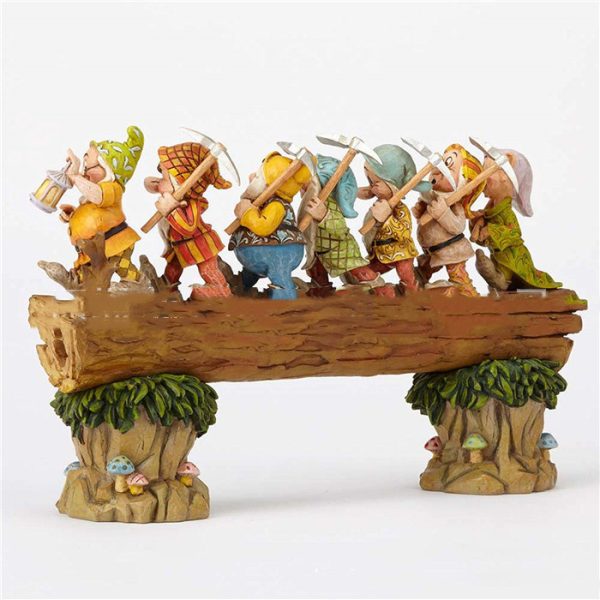 Resin Seven Dwarfs Gnome Garden Decor - Image 3